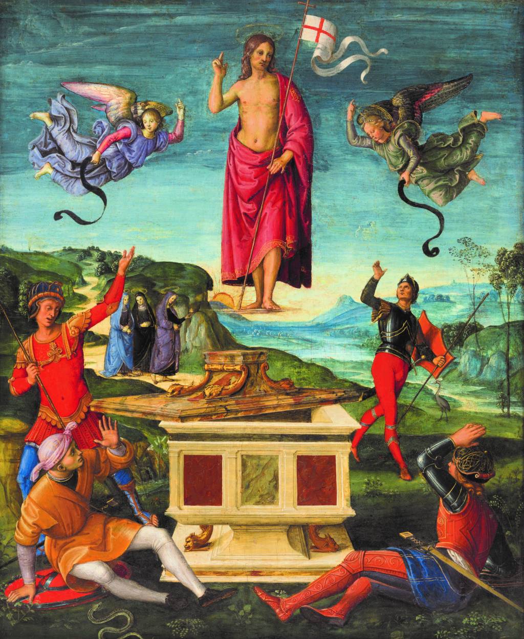 Ressurreição de Cristo, 1499-1502 Rafael rafael-ressureição-cristo-masp