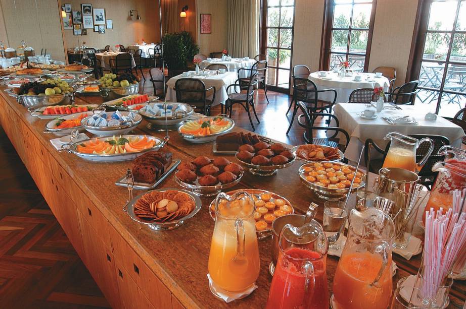 Café da manhã do restaurante Nonno Ruggero do hotel Fasano Café da manhã do restaurante Nonno Ruggero do hotel Fasano