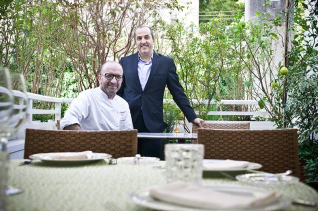 Ex-funcionários do Grupo Fasano, o chef Salvatori Loi e o restaurateur Ricardo Trevisani tornaram-se sócios no Loi Ristorantino Ex-funcionários do Grupo Fasano, o chef Salvatori Loi e o restaurateur Ricardo Trevisani tornaram-se sócios no Loi Ristorantino