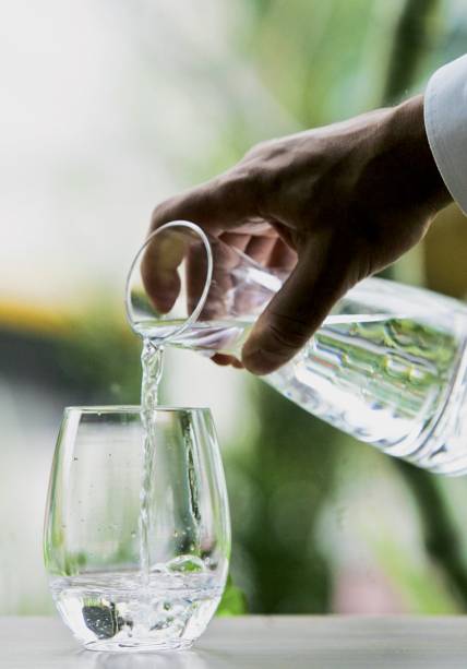 Água como cortesia Água como cortesia