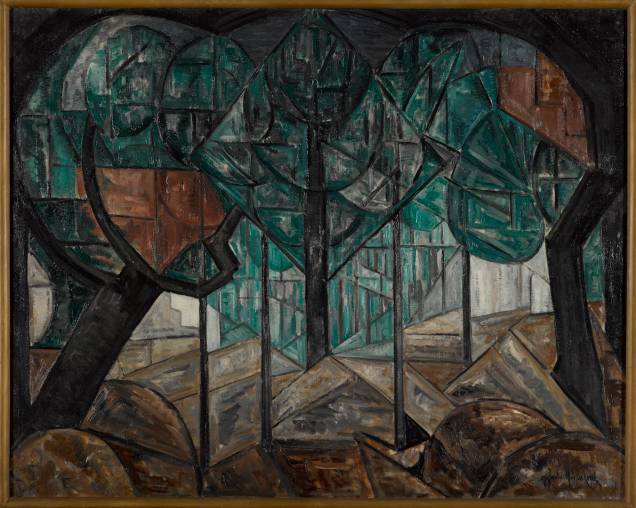 Trabalhos menos conhecidos de Mondrian serão apresentados na exposição Trabalhos menos conhecidos de Mondrian serão apresentados na exposição