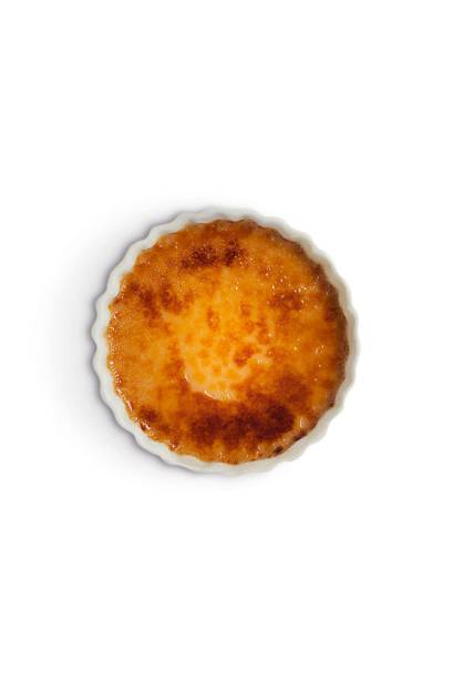 Creme brûlé com doce de leite e umburana Creme brûlé com doce de leite e umburana