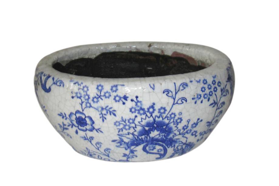 Floreira de cer&acirc;mica