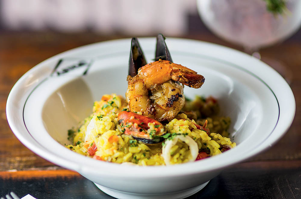 Astor - Arroz com camarão, vôngole e lula