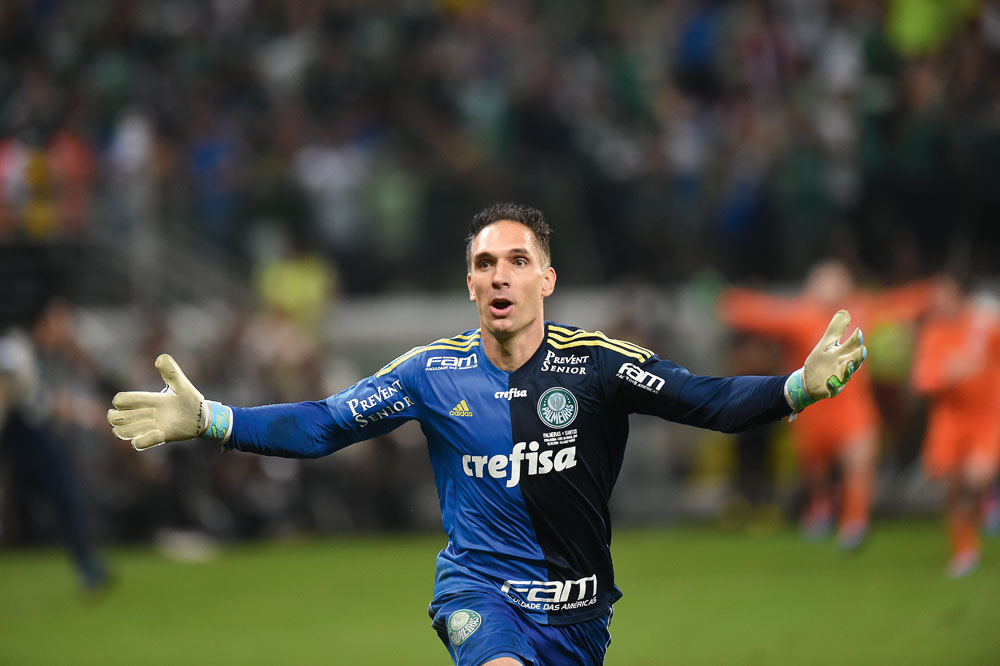 Fernando Prass: gaúcho se firma como ídolo no Palmeiras