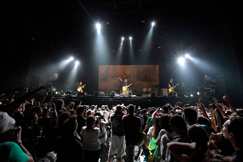 O Soundgarden, liderado por Chris Cornell, levantou o p&uacute;blico no segundo dia do Lollapalooza