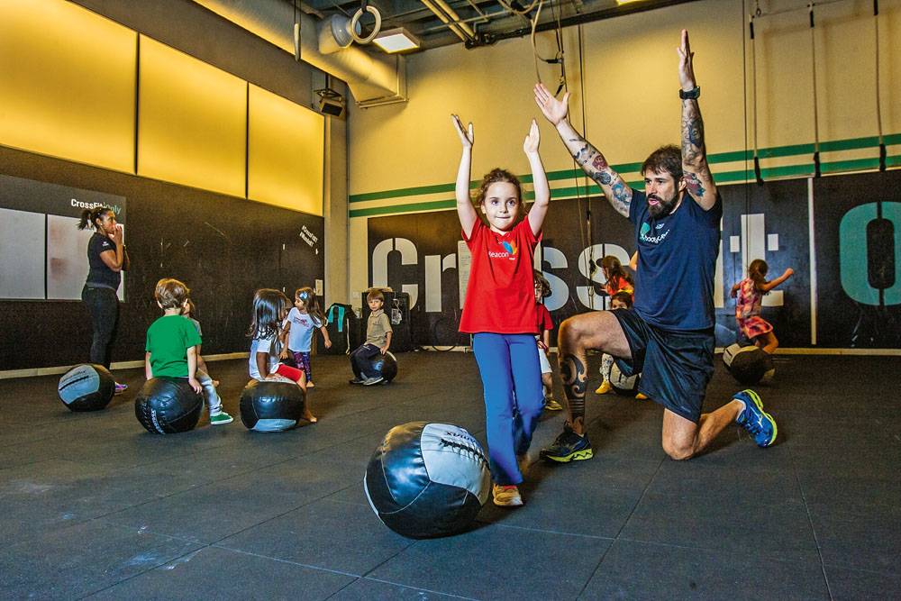 Crossfit ganha versão para crianças