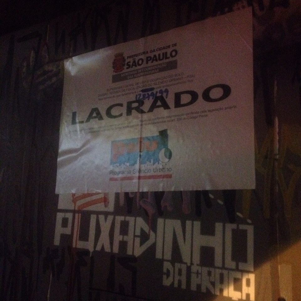 Casa de shows Puxadinho da Praça é lacrada pelo PSIU