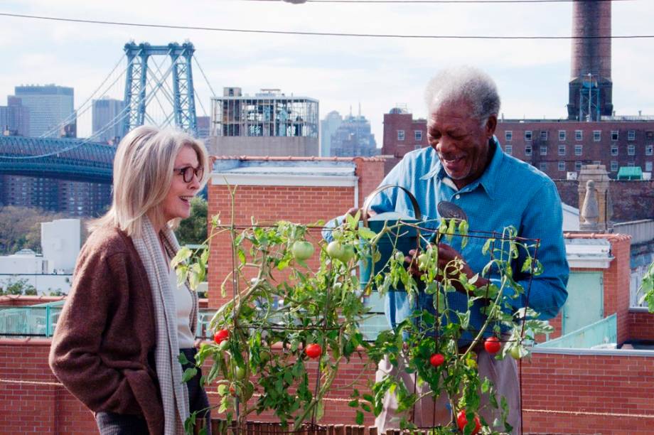 Ruth & Alex: a dupla Diane Keaton e Morgan Freeman Ruth & Alex: a dupla Diane Keaton e Morgan Freeman
