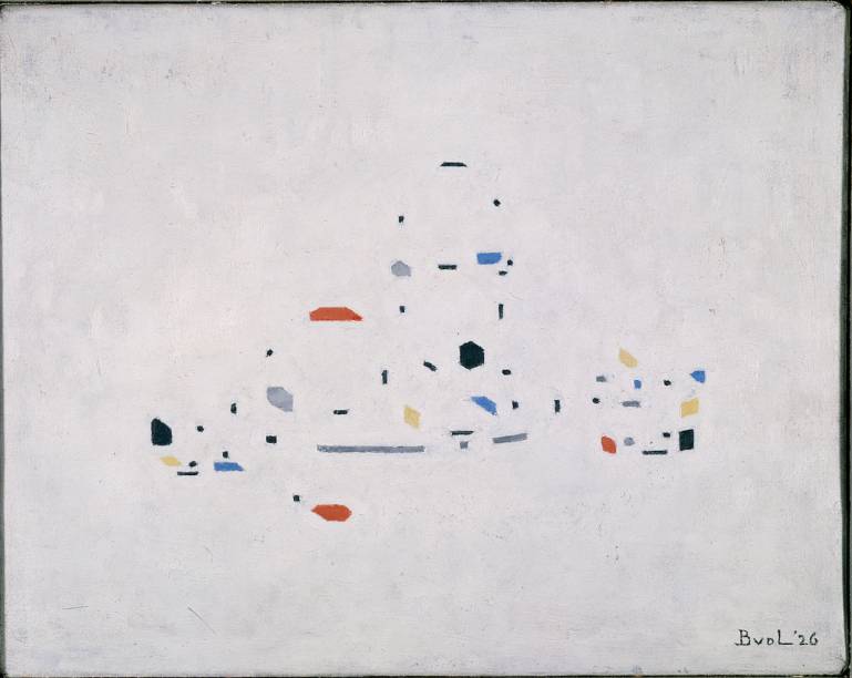 Bart van der Leck também participou do movimento holandês Bart van der Leck também participou do movimento holandês