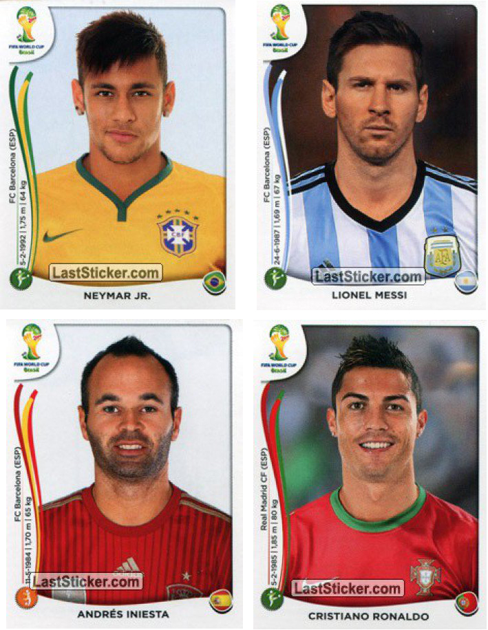 Álbum da Copa do Mundo terá versão de luxo e tradicional