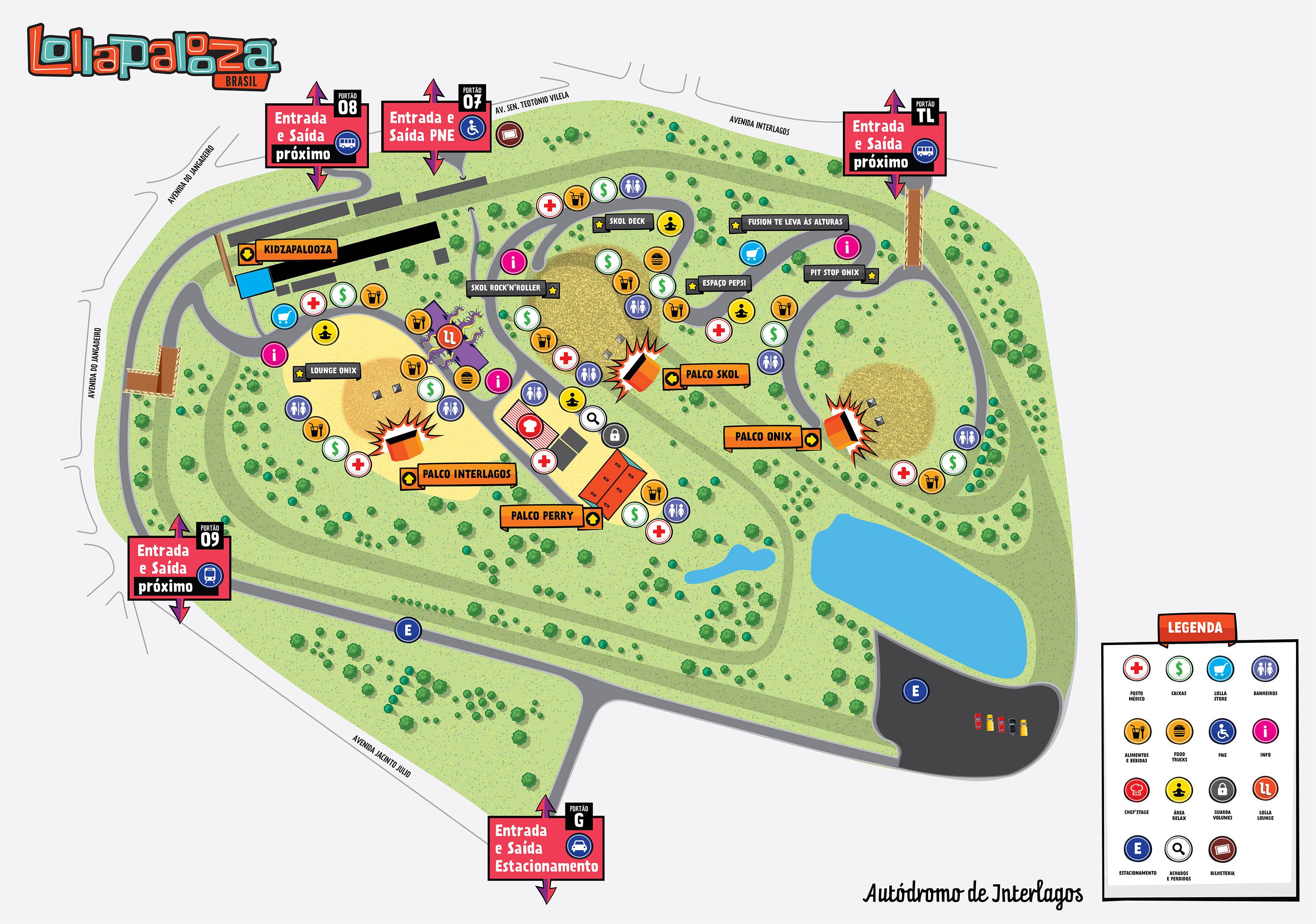 Lollapalooza terá feirinha gastronômica e food trucks