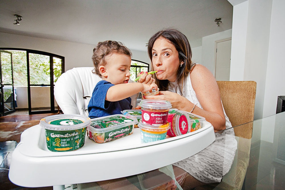 Empresas apostam na criação de papinhas com produtos orgânicos