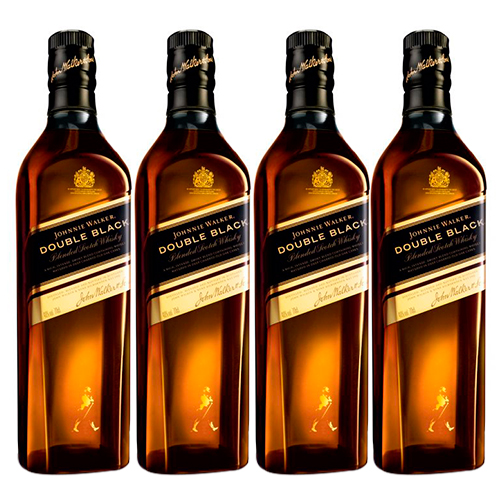 	Johnnie Walker Double Black, caixa com quatro garrafas: R$ 119,00 (cada garrafa, na Dufry) e R$ 186,53 (em S&atilde;o Paulo)	<em>*pre&ccedil;o original na Dufry em d&oacute;lar: US$ 119,00 quatro garrafas</em>