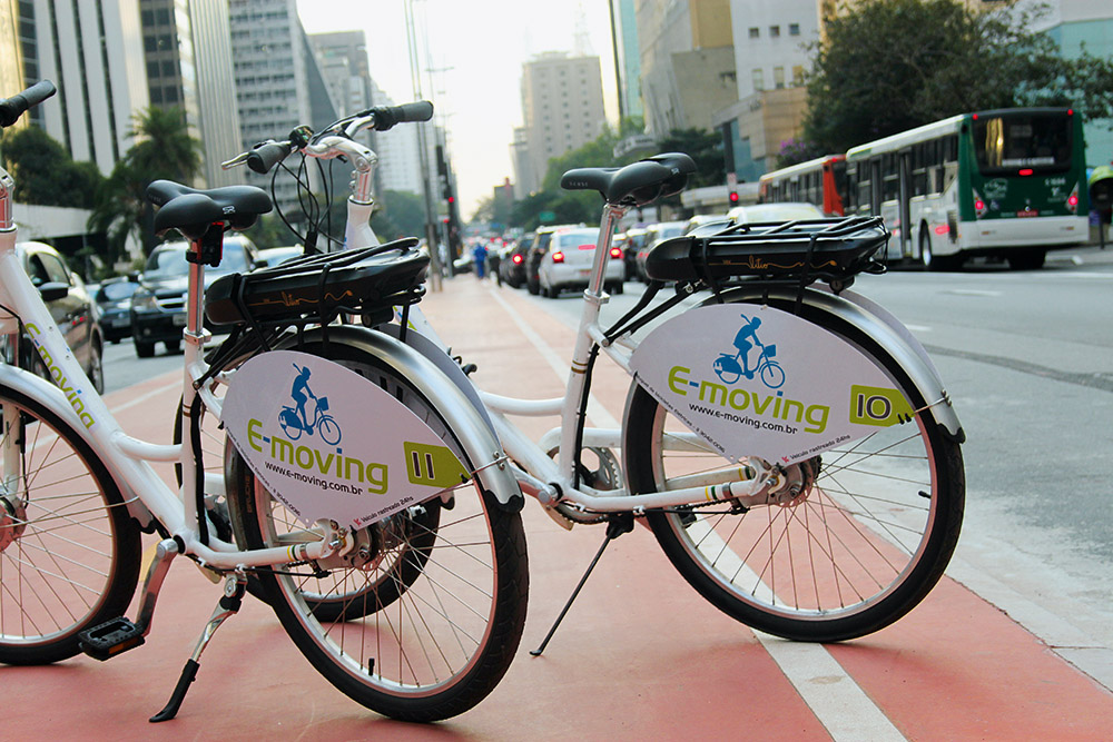 Serviço de aluguel de bicicleta elétrica chega a São Paulo