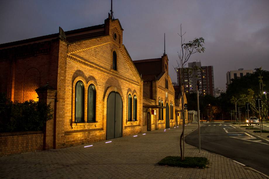 Fachada da Cinemateca Brasileira, uma das atra&ccedil;&otilde;es da Vila Mariana