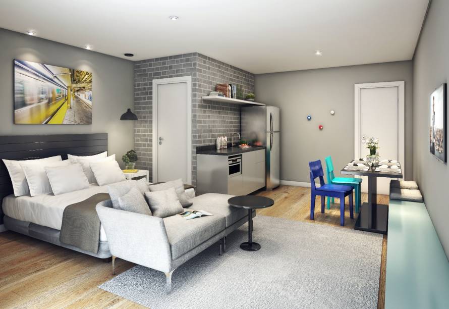 	Apartamento compartilhado para h&oacute;spedes