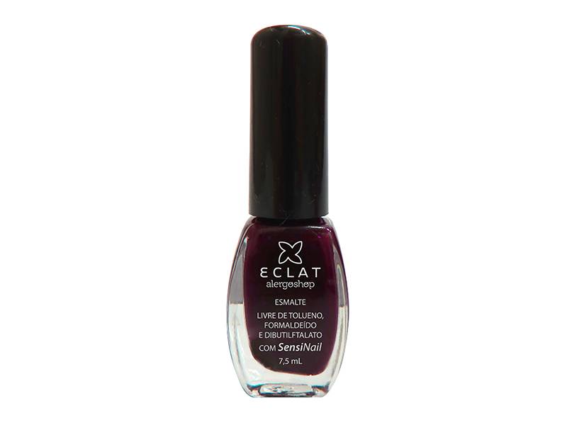 Esmalte, cor Maia, da Eclat. Aproveitando que os tons mais escuros est&atilde;o em alta, vale a pena investir nesse tom da Eclat neste inverno. A f&oacute;rmula &eacute; hipoalerg&ecirc;nica e livre de tolueno, formalde&iacute;do e dibutilftalato. Pre&ccedil;o: 11,90 reais