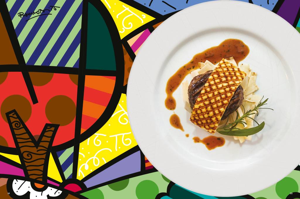 Livro de receita da chef Morena Leite tem ilustrações de Romero Britto