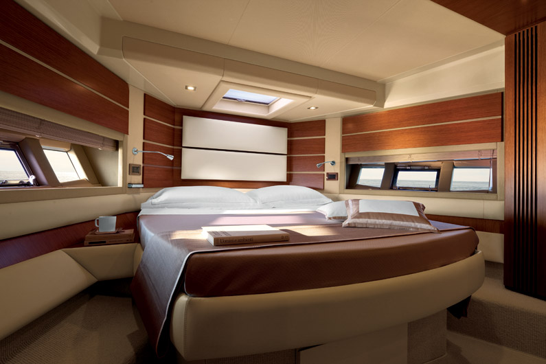 Azimut 60: a outra suíte da lancha da marca italiana Azimut Yachts Azimut 60: a outra suíte da lancha da marca italiana Azimut Yachts