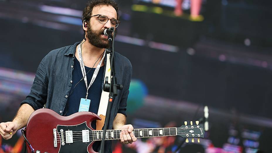 Lollapalooza 2015: apresentação de Marcelo Camelo, com a Banda do Mar