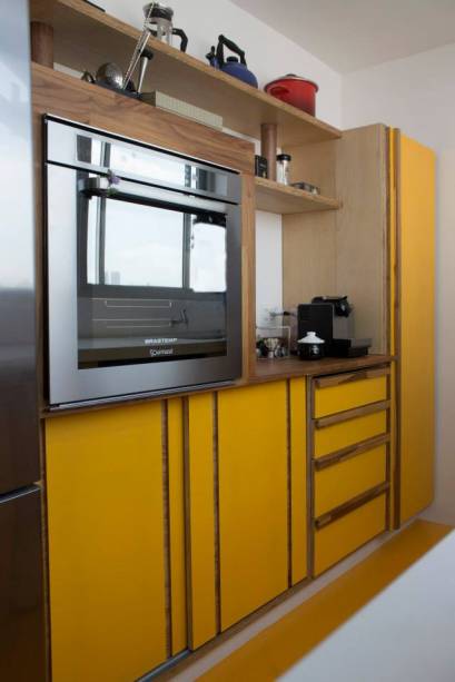 Farpa: mobili&aacute;rio em apartamento em Pinheiros
