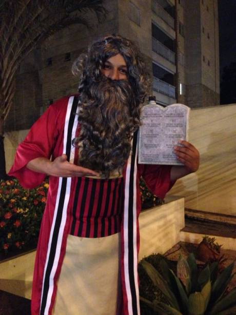 Leandro Oliveira, de 31 anos, investiu na fantasia para curtir a noite Leandro Oliveira, de 31 anos, investiu na fantasia para curtir a noite