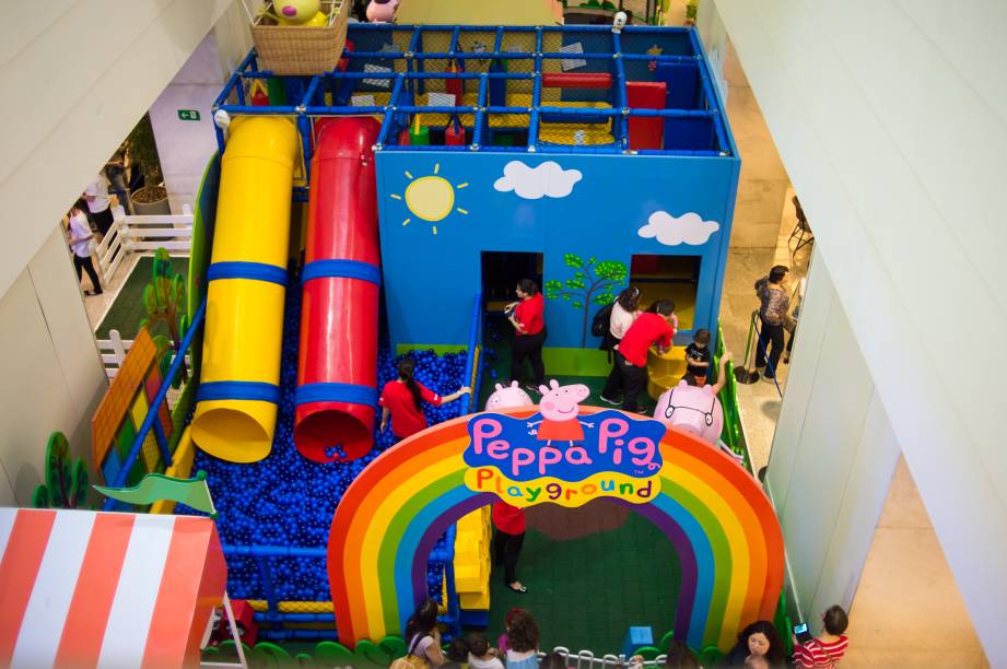 Parque da Peppa Pig: a atra&ccedil;&atilde;o &eacute; in&eacute;dita na capital
