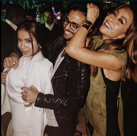 Anitta, Andre Nicolau e Sabrina na pista de dança Anitta, Andre Nicolau e Sabrina na pista de dança