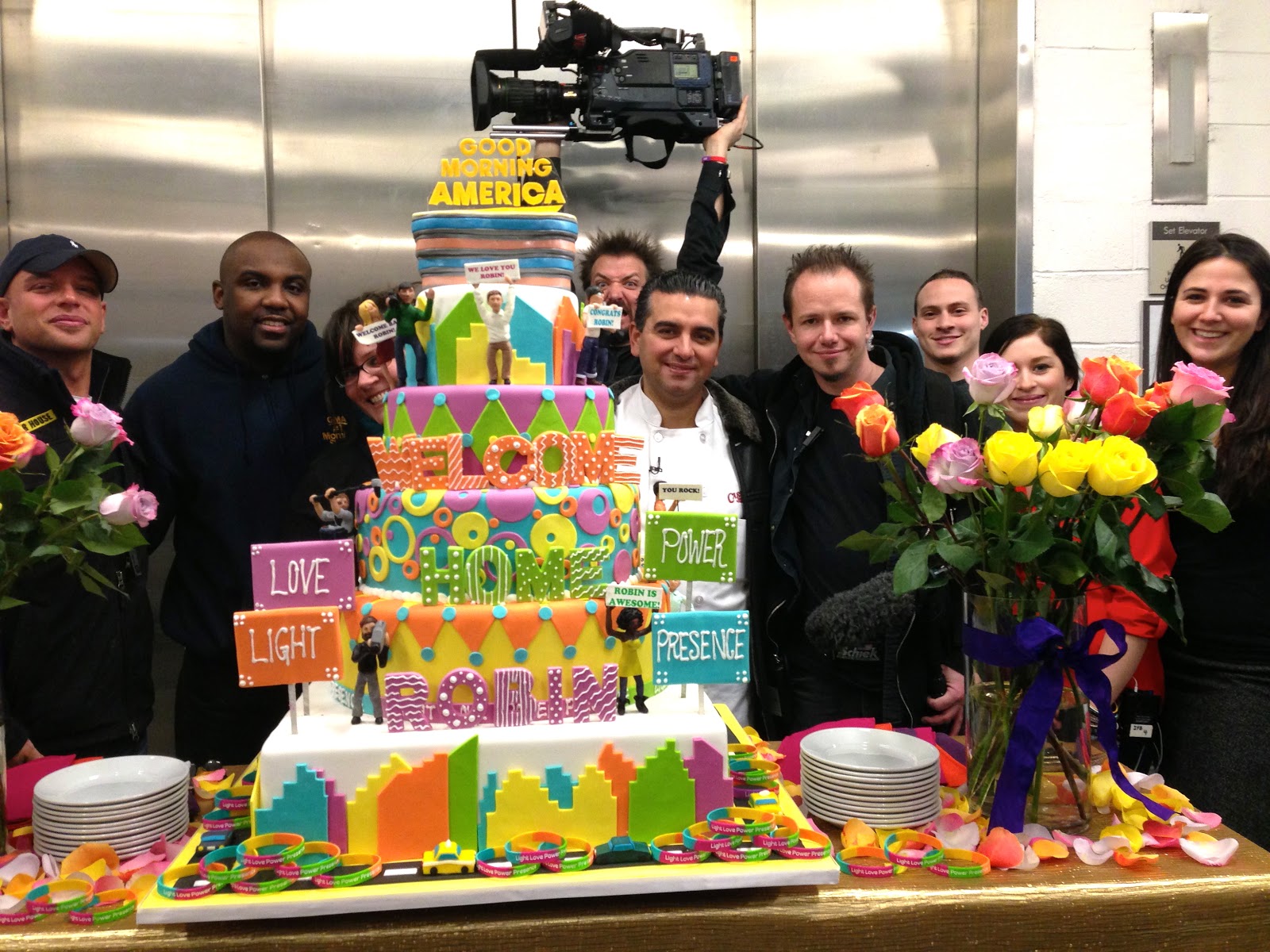 Uma obra feita para o programa de televis&atilde;o Good Morning America