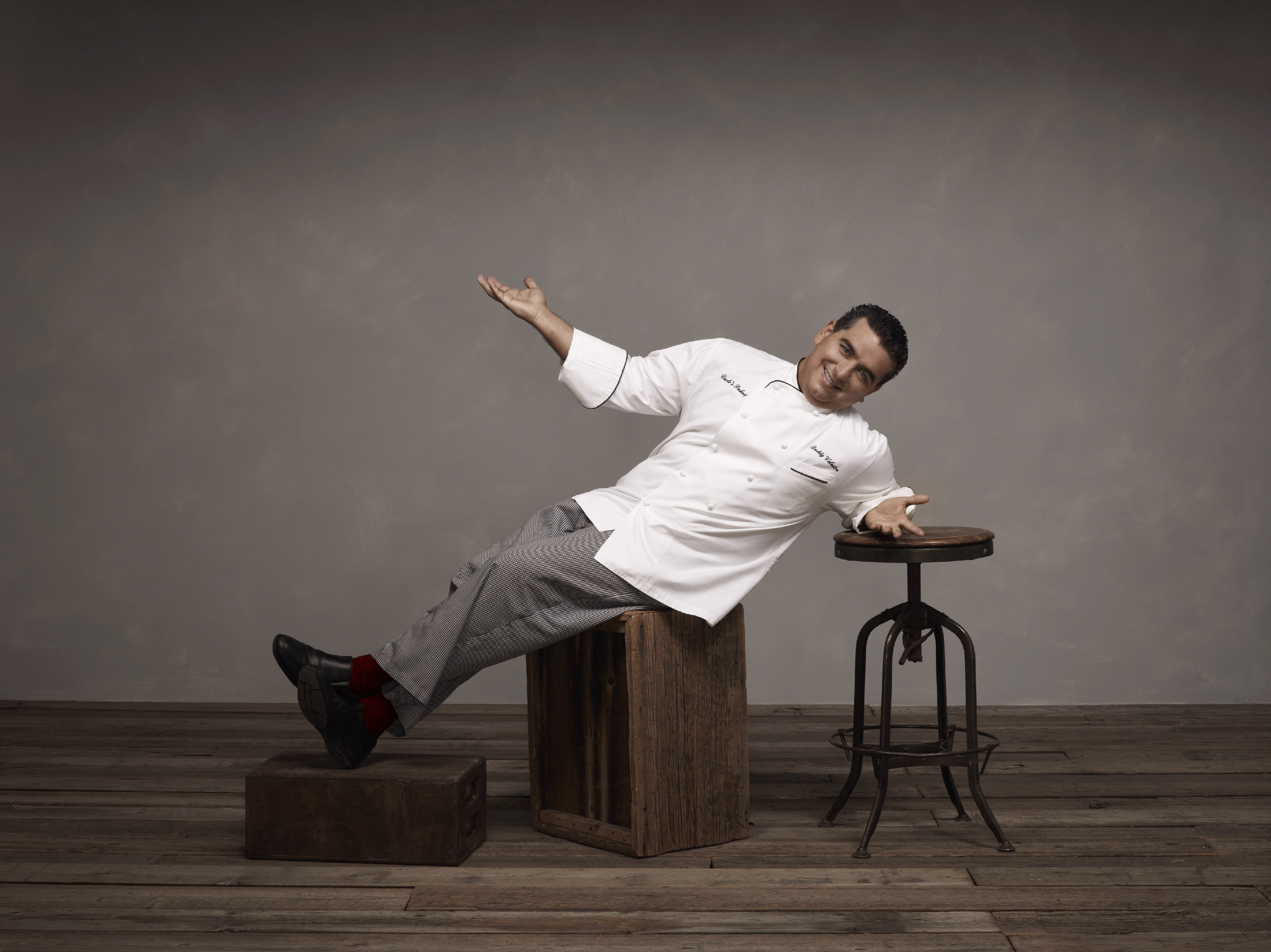 Astro do reality show Cake Boss, Buddy Valastro desembarca em S&atilde;o Paulo na manh&atilde; do domingo (20)
