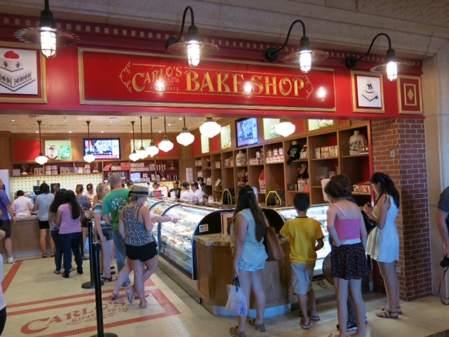 Fachada da loja do Cake Boss em Las Vegas, nos Estados Unidos