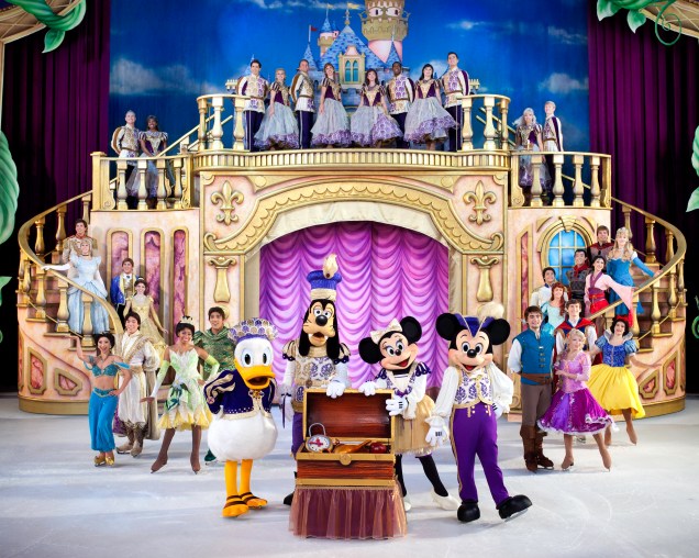 O espetáculo terá histórias de oito filmes da Disney O espetáculo terá histórias de oito filmes da Disney