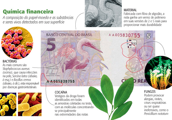 Tabela composição dinheiro
