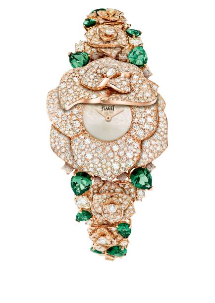 Mediterranean Garden, Piaget: vers&atilde;o com pulseira de cetim