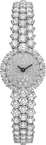 &Agrave; Cheval, Van Cleef & Arpels: case de 20 mil&iacute;metros cravado de diamantes