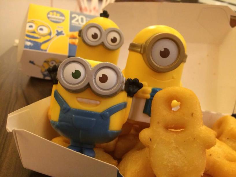 	Os Minions ganharam sua vers&atilde;o em batata frita&nbsp;