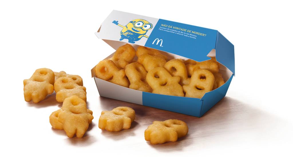 Rede de fast-food lança produtos inspirados nos Minions