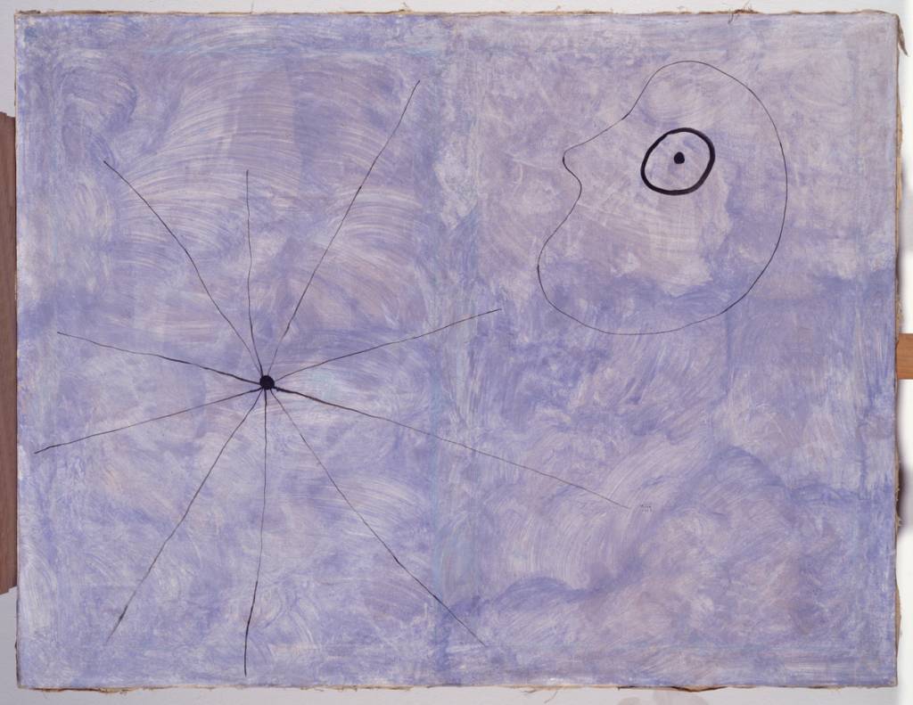 Pintura (Cabe&ccedil;a e aranha), de Joan Mir&oacute; i Ferr&agrave; (1925)