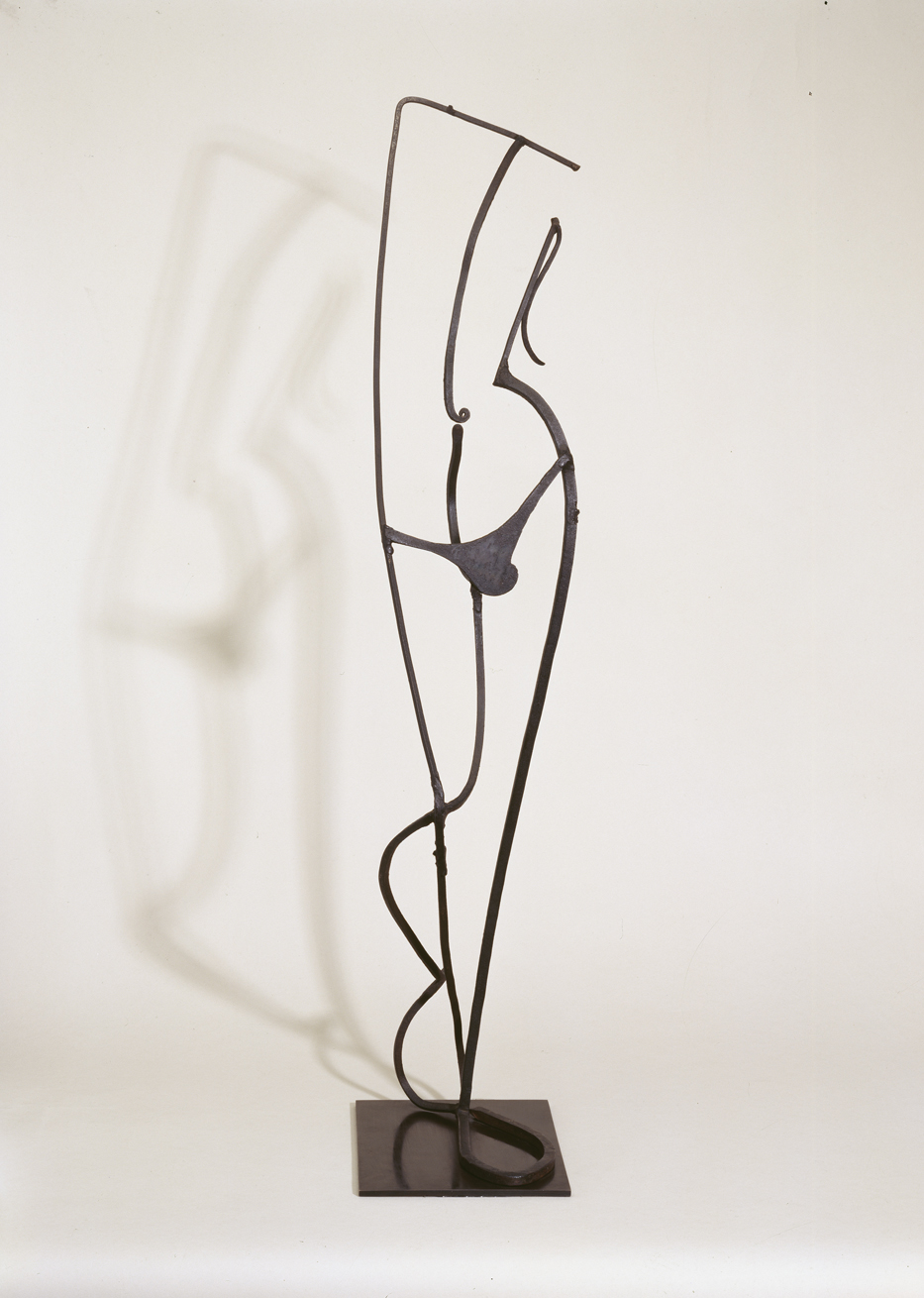 Silhueta de jovem (Ca. 1933-1934), de Pablo Gargallo Catal&aacute;n