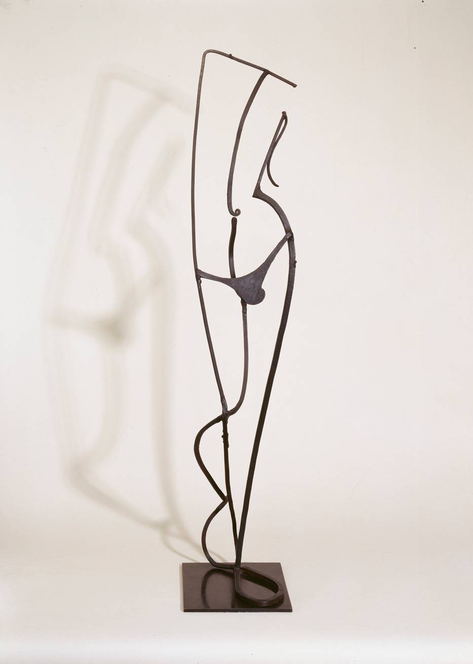 Silhueta de jovem (Ca. 1933-1934), de Pablo Gargallo Catal&aacute;n