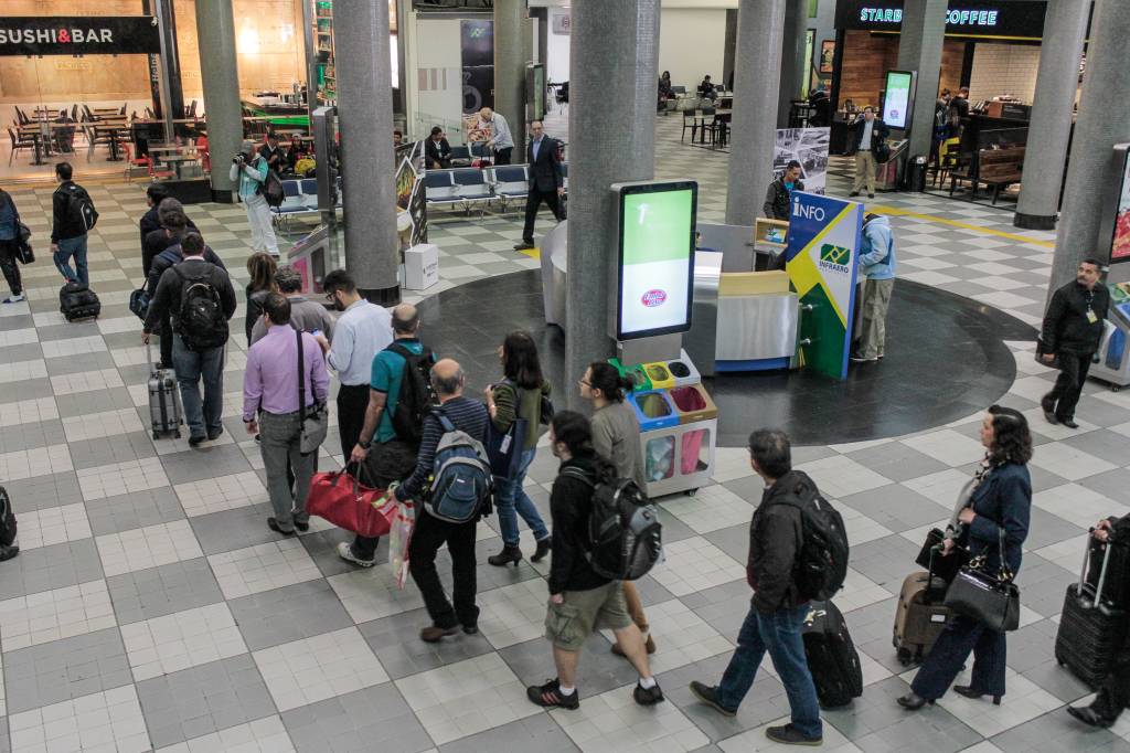 Homologado acordo para coibir engraxates no aeroporto de Congonhas