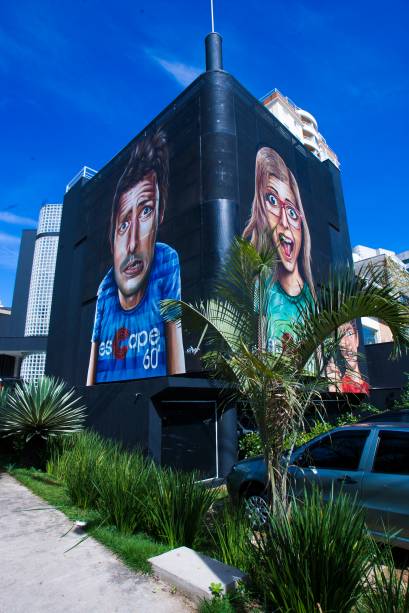 A fachada do im&oacute;vel, na Vila Ol&iacute;mpia