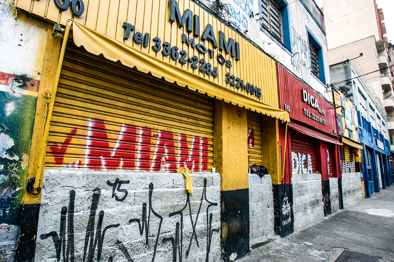 O cerco à boca das motos no centro da capital