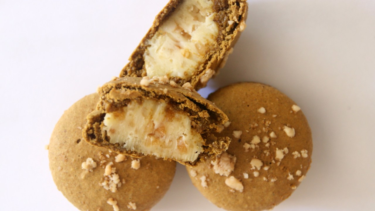 festa junina macaron de paçoca