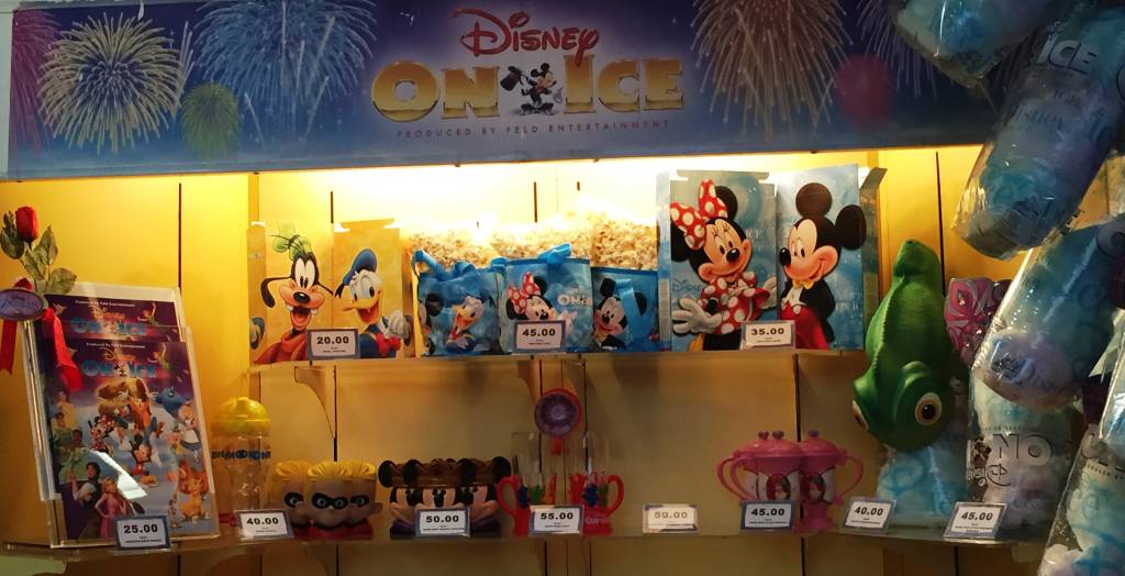 Preços altos de comidinhas marcam a estreia do novo ‘Disney on Ice’