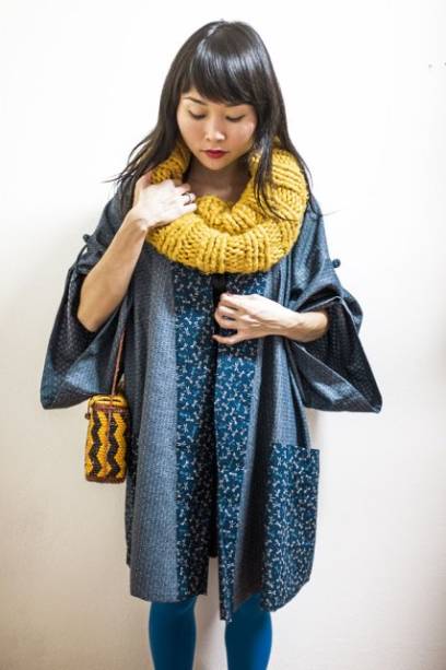 Quimono Happi Sutorito jeans japon&ecirc;s, R$ 289,90, da <a href="https://www.japonique.com.br/" rel="Japonique" target="_blank">Japonique</a>