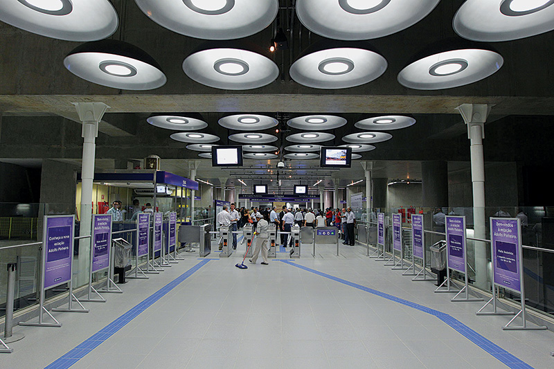 Nova estação do Metrô abre em regime de testes