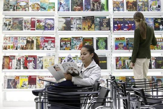 CCSP: gibiteca re&uacute;ne 120 000 gibis, &aacute;lbuns, livros e revistas de HQ