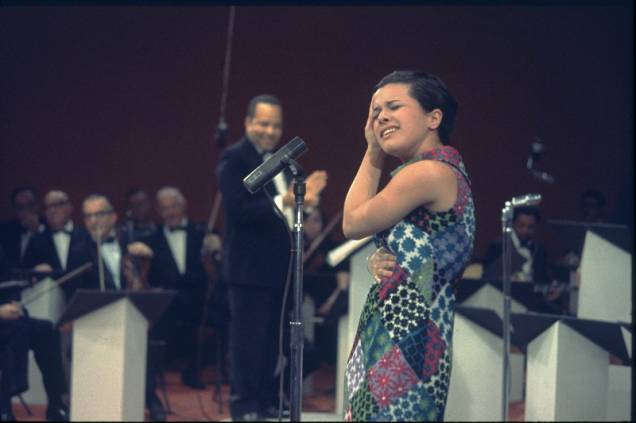 Elis Regina em show de 1966 Elis Regina em show de 1966